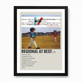 Regional At Best 2011 Poster Art Print