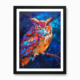 Great Horned Owl Art Print