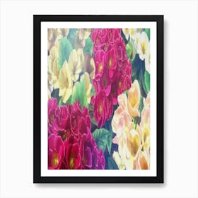 flowers art Painting Art Print