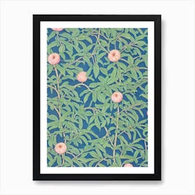 Lychee Vintage Botanical Fruit Art Print