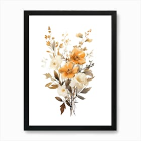 Flowers In A Vase 20 Art Print