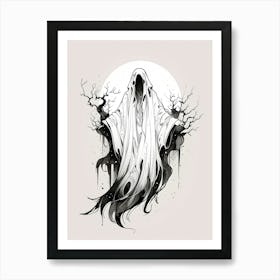 Ghost In The Woods Poster