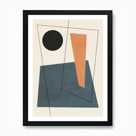 Minimal Art - AN02 Art Print