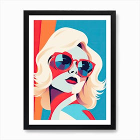 Elegant Pop Art American Dream Art Print