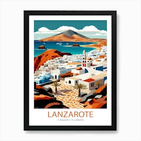 LanzaroteTravel Poster Art Print