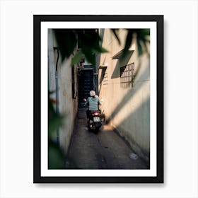 The Alleyways Of Saigon, Vietnam Art Print