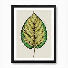 Leaf Leaves Art Print