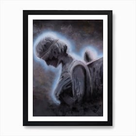 Illuminated Angel Art Print