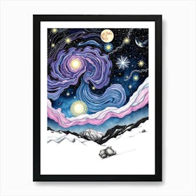 Starry Night 24 Art Print