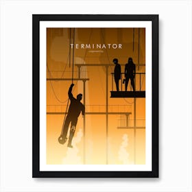 Terminator 2 Art Print