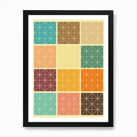 Geometric Pattern Art Print