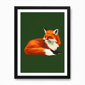 Red Fox 8 Art Print