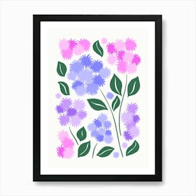 Hydrangeas Art Print