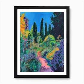 Walthamstow Wetlands London Parks Garden 4 Painting Art Print