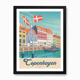 Copenhagen Denmark Art Print