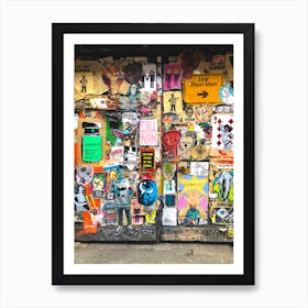 Poster Doors London Art Print