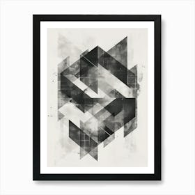 Geometric Minimalist Poster Art Print