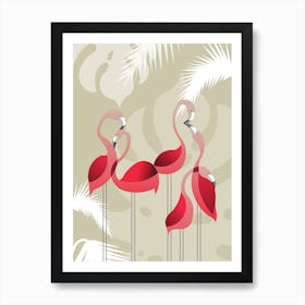 Flamingoes Affiche