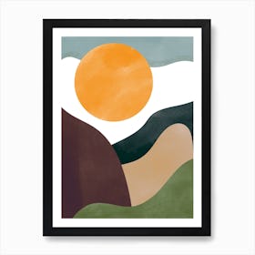 Feel The Sun Art Print