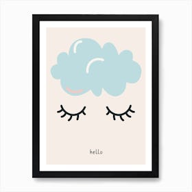 Hello Art Print