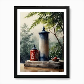 Chinese Vases Art Print