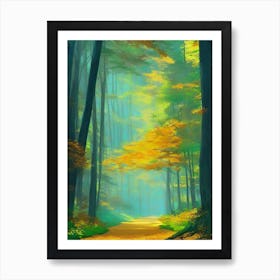 Walk In The Woods 8 Art Print