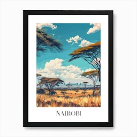 Nairobi Art Print