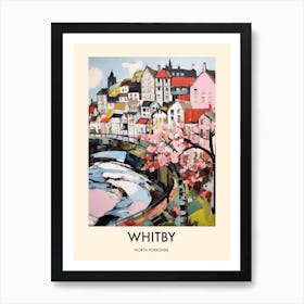 Whitby (North Yorkshire) Painting 2 Travel Poster Art Print