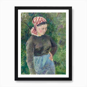 Peasant Woman (1880), Camille Pissarro Art Print