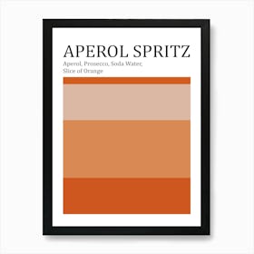 Aperol Spritz Art Print