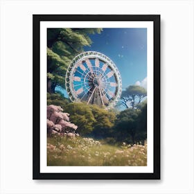 Ferris Wheel 12 Art Print