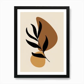 Abstract Leaf 5 Art Print