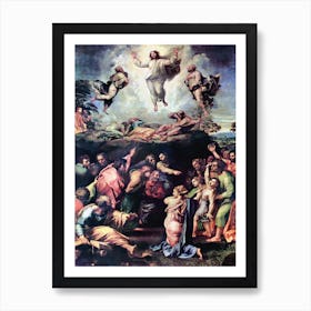 Transfiguration, Raphael Art Print