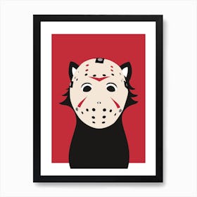 Jason Cat Art Print