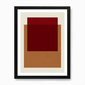 Modern geometry 2 Art Print