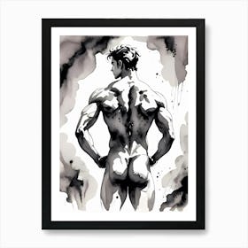 Echoes of Strength The Unseen Form Juan 3 Art Print