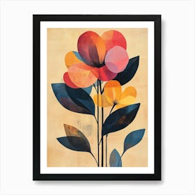 Flowers In A Vase 35 Art Print