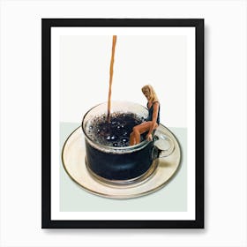 COFFEE by Beth Hoeckel Art Print