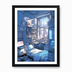 Bedroom Print  Art Print