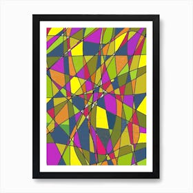 Abstract Background Art Print