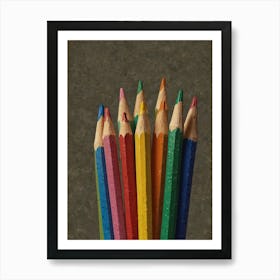 Pencils 3 Art Print