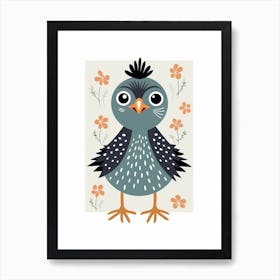 Baby Animal Illustration  Bird 9 Art Print