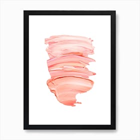 Lets Paint In Pink Art Print