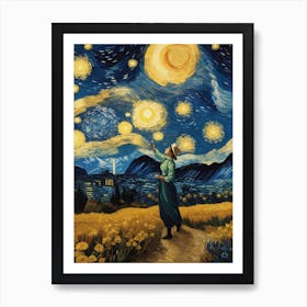 Starry Night 9 Art Print