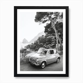 Capri Italy Amalfi Napels Italie Car 3x4 Art Print