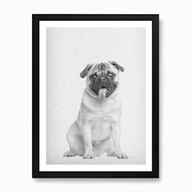 Mops II Art Print