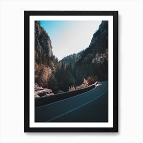 Mountain Street Art Print