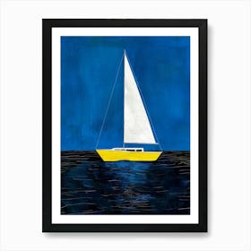 Sailboat 4 Art Print