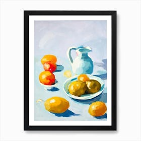 Potato Tablescape vegetable Art Print