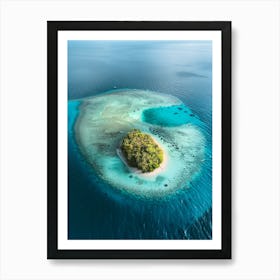 Island In The Middle Of The Ocean 11 Art Print